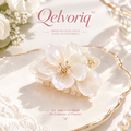 Qelvoriq™ Ivory Blossom Floral Hair Claw Clip — image 1